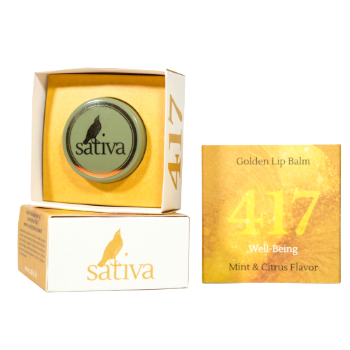 Son dưỡng nhũ vàng Sativa417